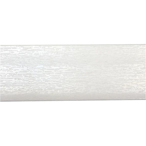 tecnomat profilo decorativo in pvc bco eff legno larghezza 2,5 cm lunghezza 3 m