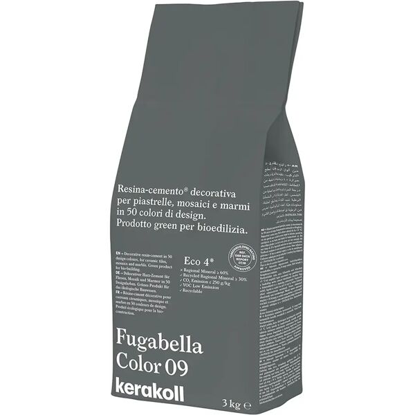 kerakoll stucco fugabella color  09 3 kg fuga 0-20 mm uso interno ed esterno