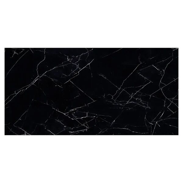 tecnomat pavimento interno royal nero l/r  60x120 cm rettificato pei4 gres porcellanato