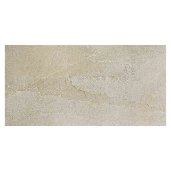 tecnomat pavimento esterno beige slate rb12b 60x120x1 cm rettificato r11 gres porcellanato