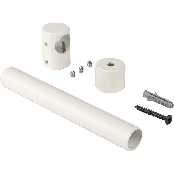 tecnomat kit irrigidimento colonna/parete acciaio bianco