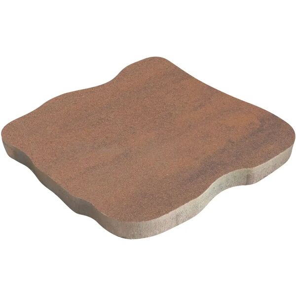 tecnomat passo giapponese in calcestruzzo corten rb bagattini 34,5x34,3 cm sp 4 cm