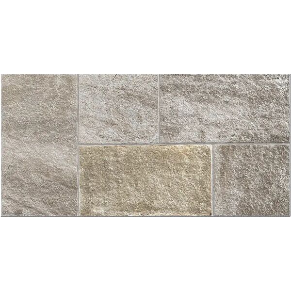 gres_italia pavimento esterno pietra mix grey 30,8x61,5x0,8 cm pei 5 r11 gres porcellanato