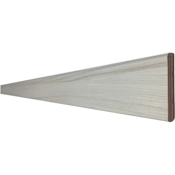 zanini battiscopa abete listellare palissandro 2280x75 mm (lxh) sp 10 mm coordinato porta bea