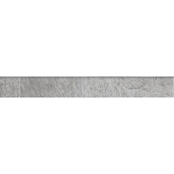 tecnomat battiscopa aremberg grigio 7,5x60x0,85 cm gres porcellanato