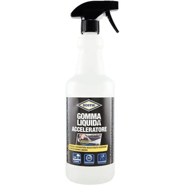 bostik accelaratore gomma liquida  1 l   utilizzo facile e rapido   in trigger