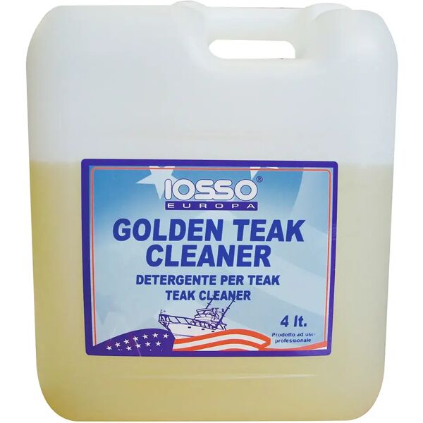 iosso detergente  4 l golden teak cleaner per teak