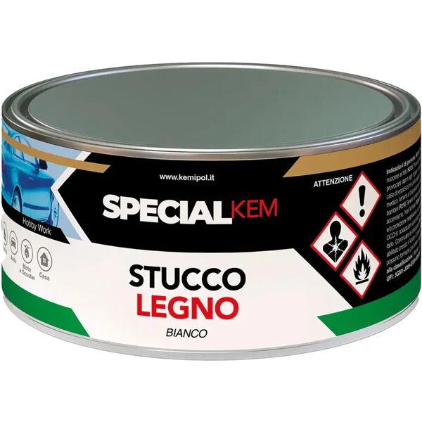 tecnomat stucco per metallo bianco kemipol 750 ml poliestere bicomponente  carrozzeria nautica