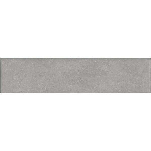 tecnomat battiscopa industrial grigio  8x33,3x0,8 cm gres porcellanato