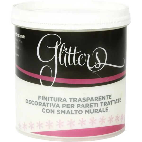 cipir glitter  finitura trasparente decorativa 500 g 8-15 m² con 1 l