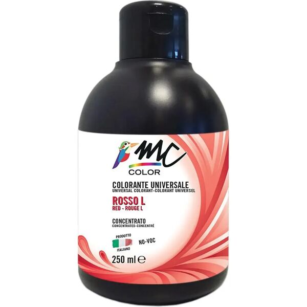 tecnomat colorante universale mc color 250 ml rosso concentrato no voc