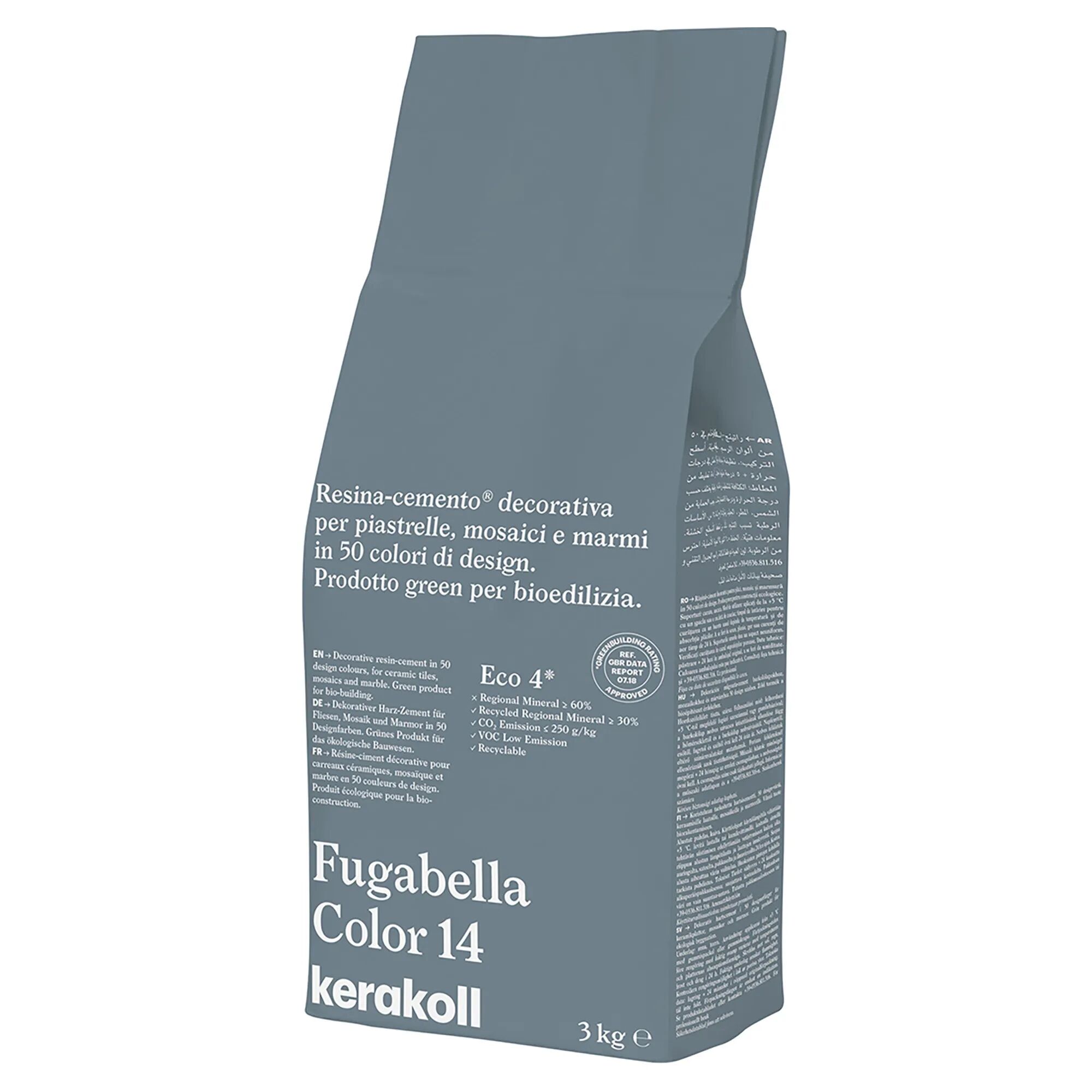 kerakoll stucco fugabella color  14 3 kg fuga 0-20 mm uso interno ed esterno