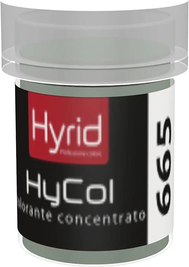 hyrid by covema colorante concentrato hycol 665 hyrid smeraldo accento 20 ml per finiture decorative