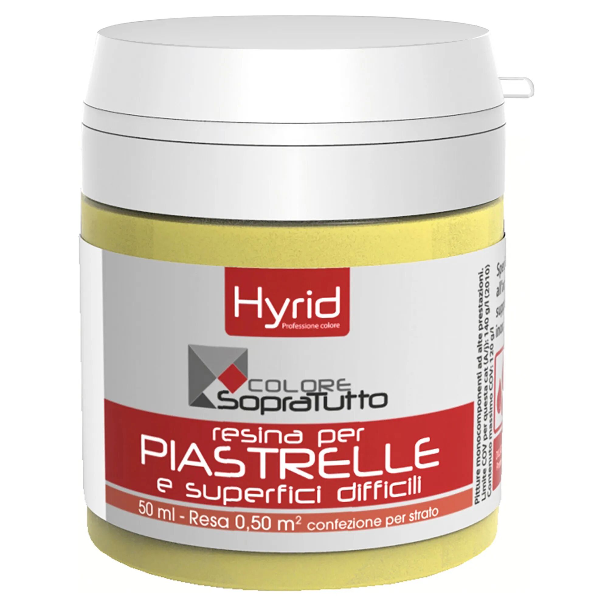 hyrid by covema resina piastrelle hyrid germoglio 50 ml per superfici difficili 10 m²  con 1 l pronto uso