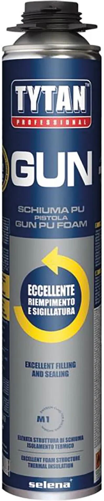 tytan schiuma poliuretanica  gun 02 750ml per pistola costruzione e sigillatura