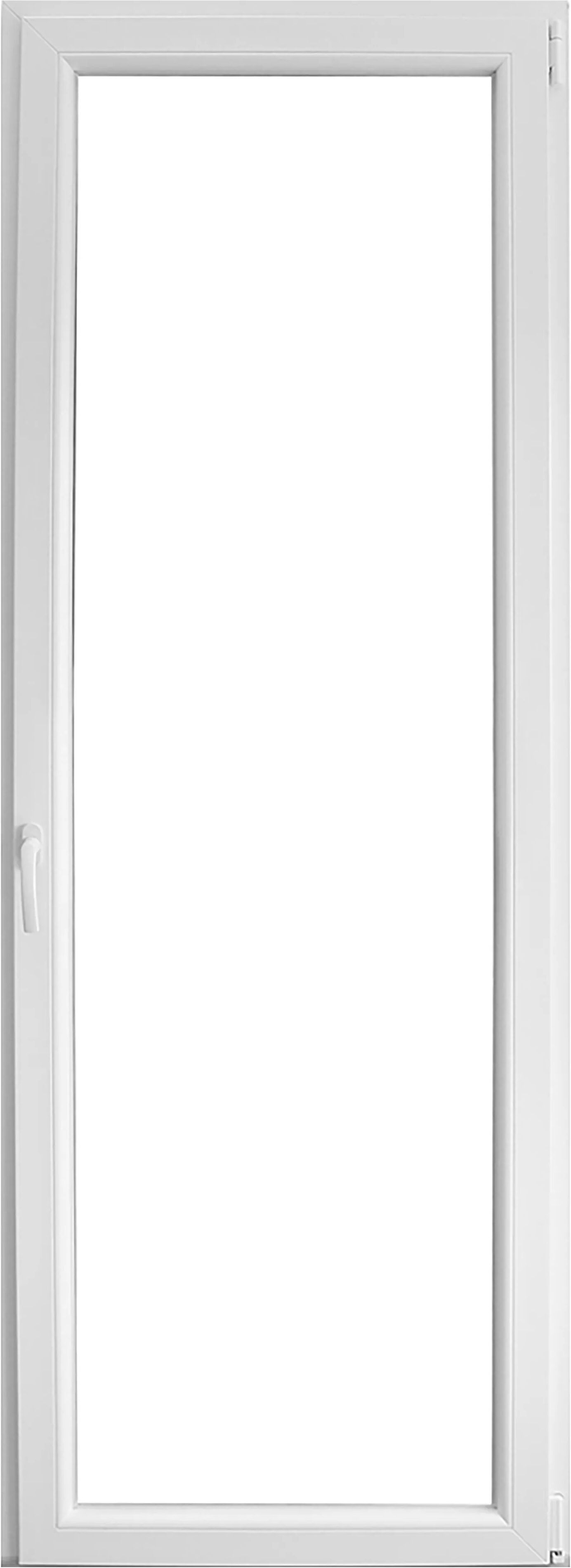 tecnomat porta finestra in pvc bianca 1anta l80xh220 cm destra destra 80x220 cm (lxh)