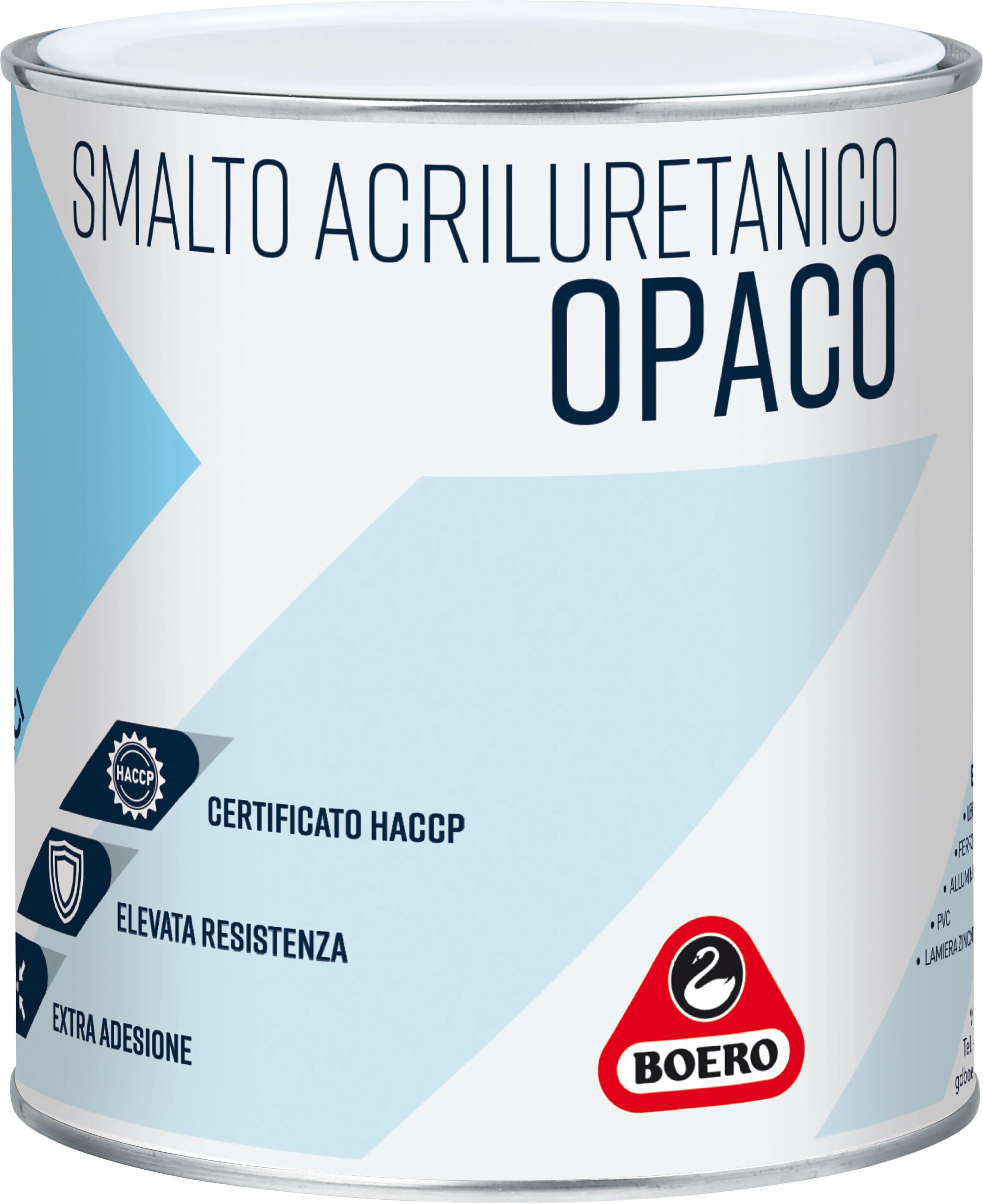 boero smalto acqua acril-uretanico  testa di moro 0,75 l opaco 13 m² con 1 l