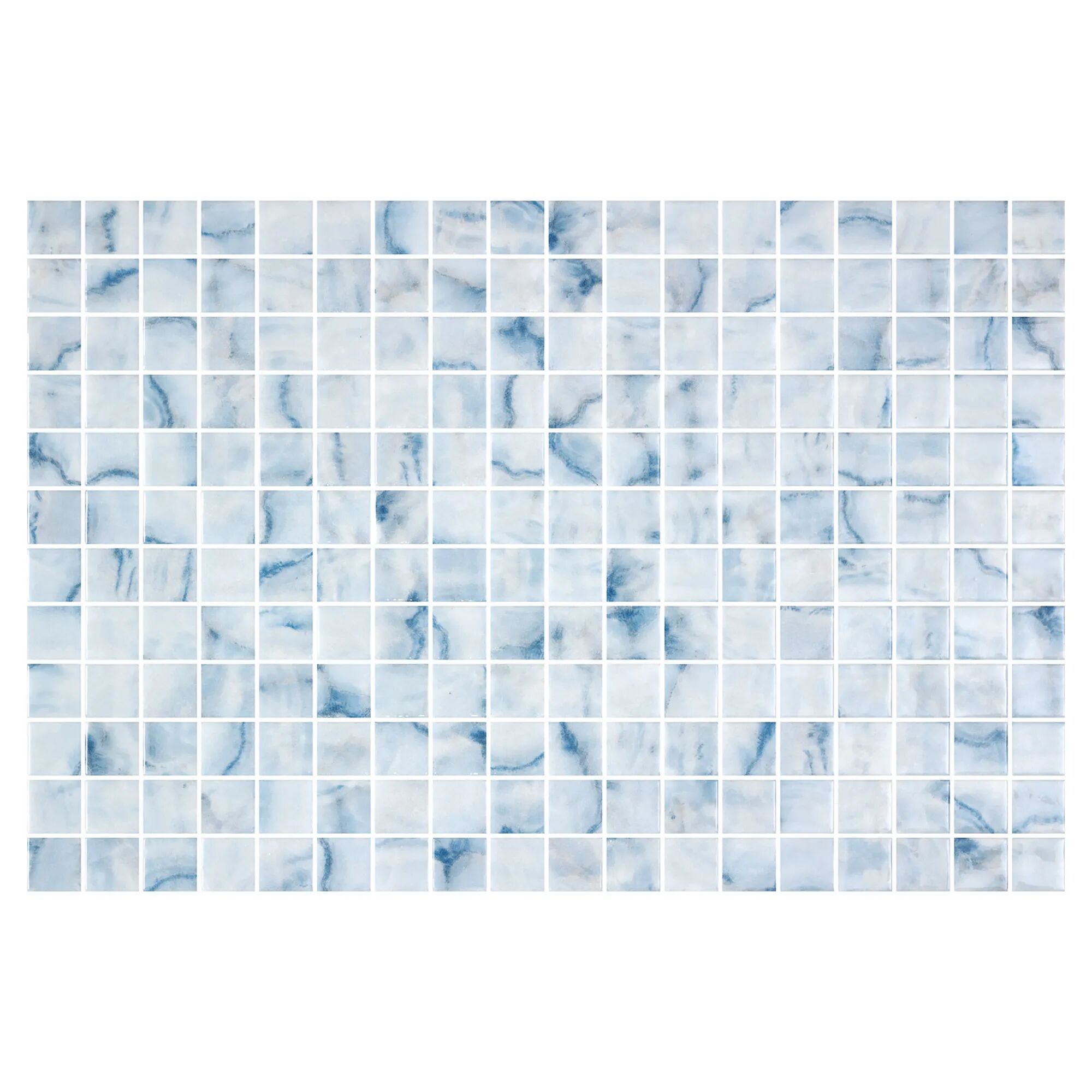 tecnomat mosaico maureen 31,2x47 cm tessere 2,5x2,5 cm pasta di vetro