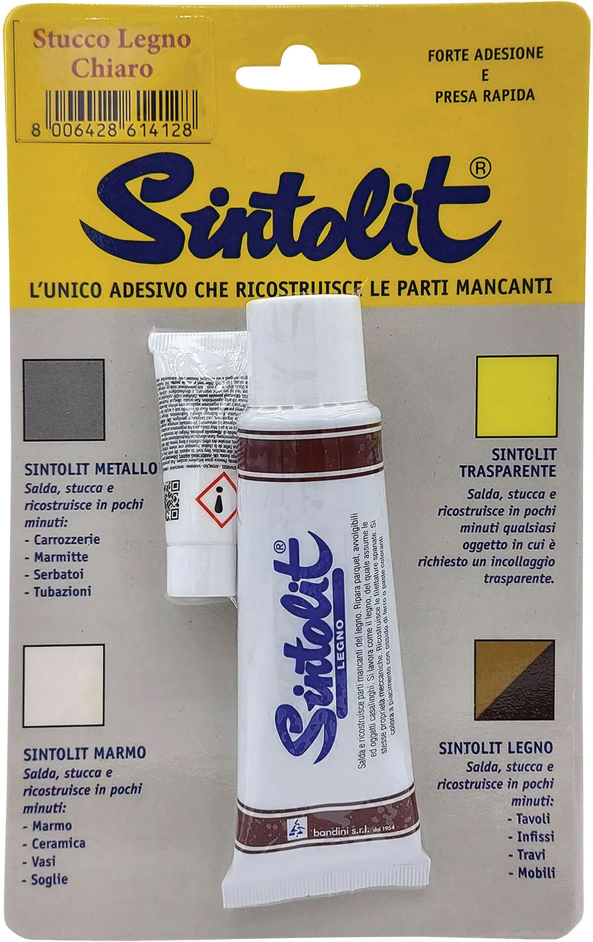 sintolit stucco legno chiaro  60 ml bicomponente