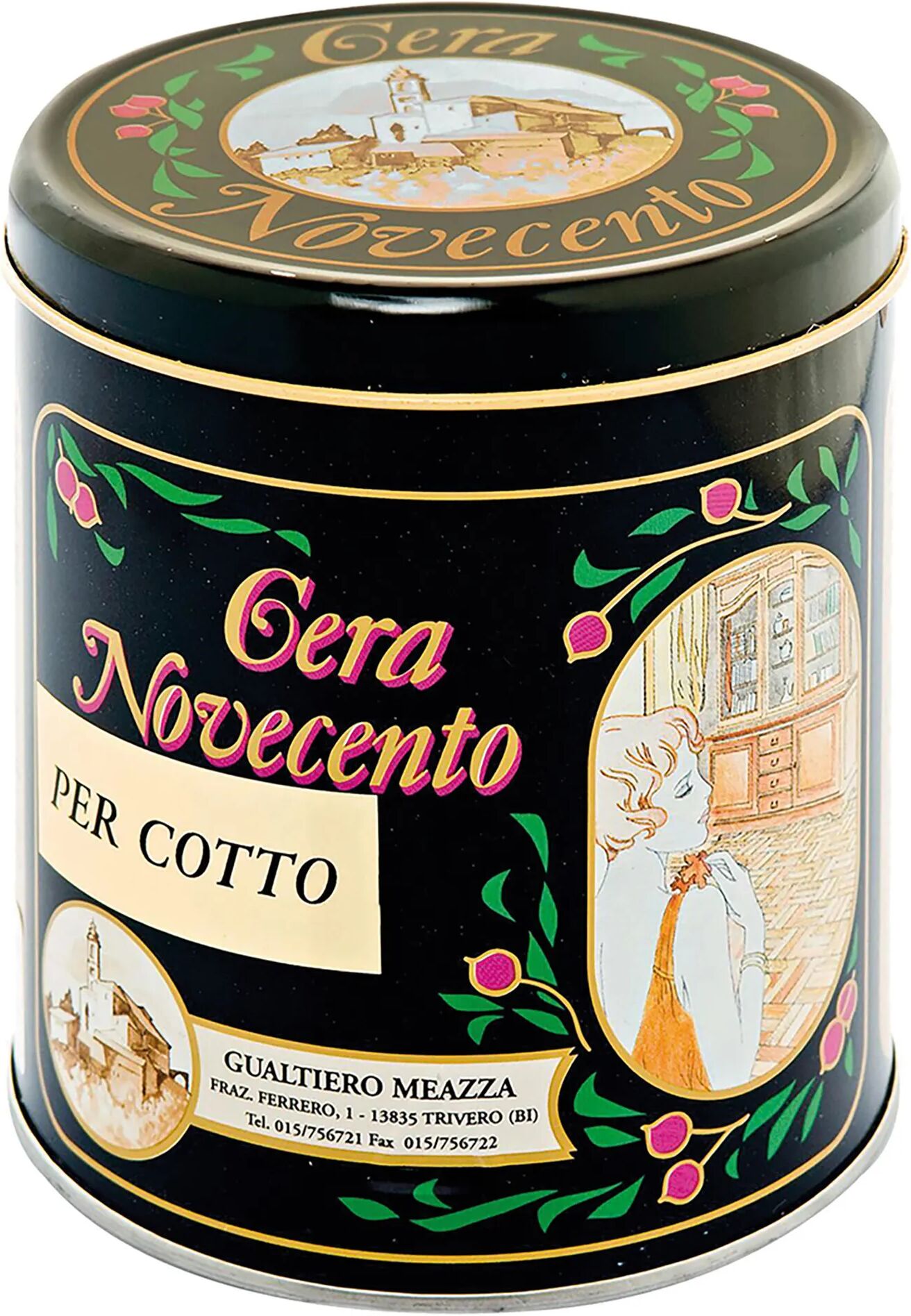 cera_novecento cera solida per cotto novecento 1 l rosso casale