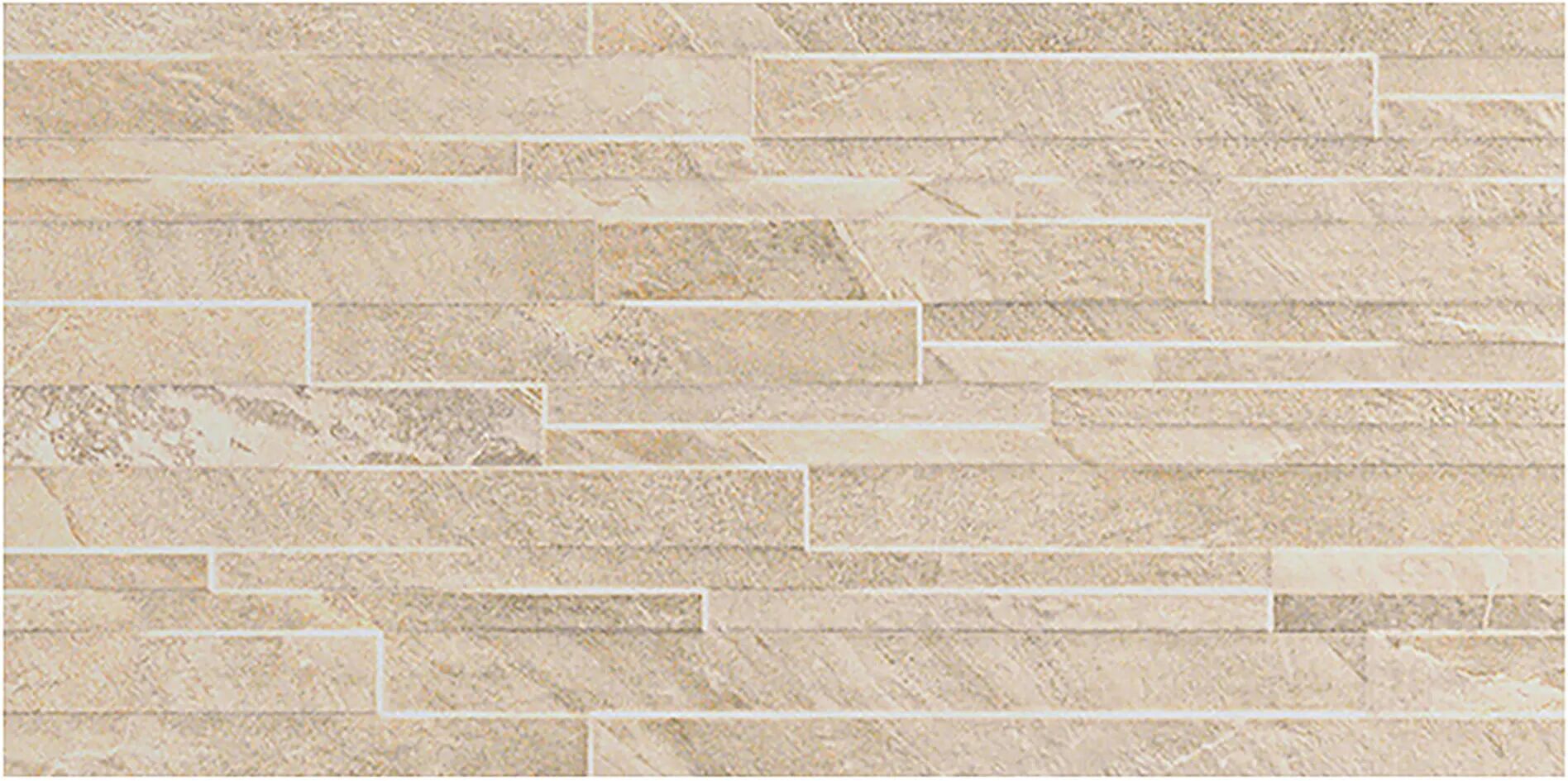 tempra placchetta pacific muretto sand 30x60x0,9 cm gres porcellanato