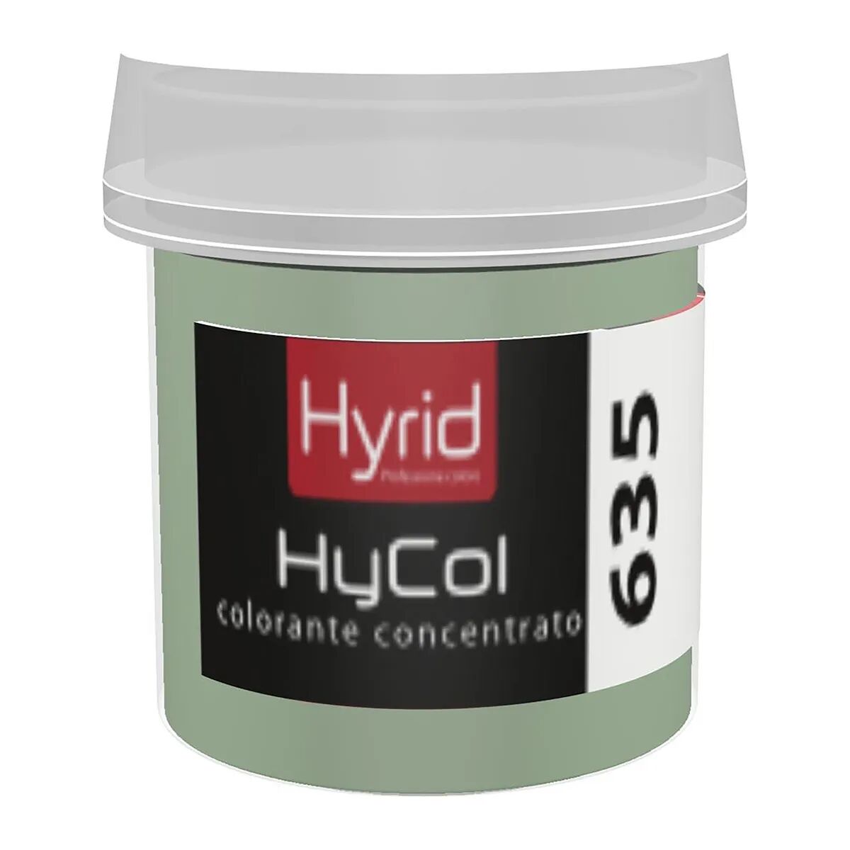 hyrid by covema colorante concentrato hycol 635 hyrid smeraldo medio 80 ml per finiture decorative