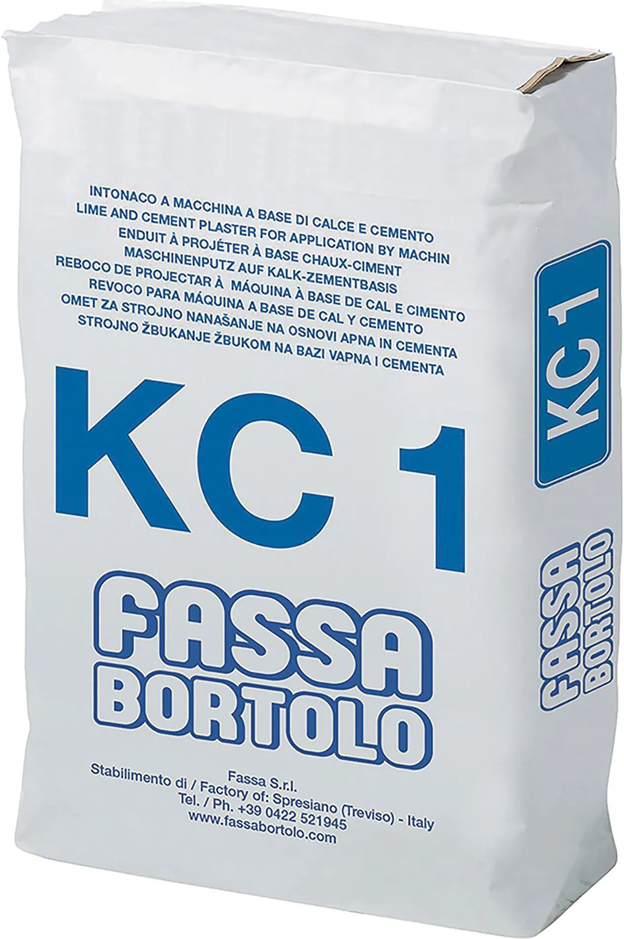 tecnomat intonaco fondo kc1 fassa base calce / cemento a mano e a macchina per interni e esterni 25 kg