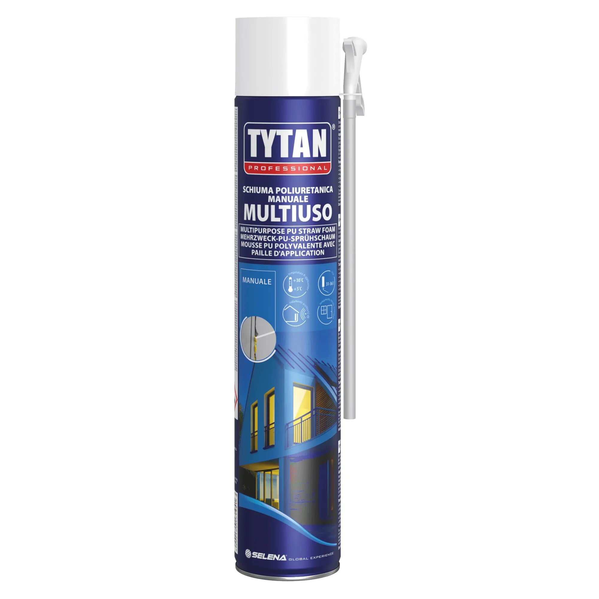 tytan schiuma poliuretanica multiuso  750 ml per pistola alto rendimento