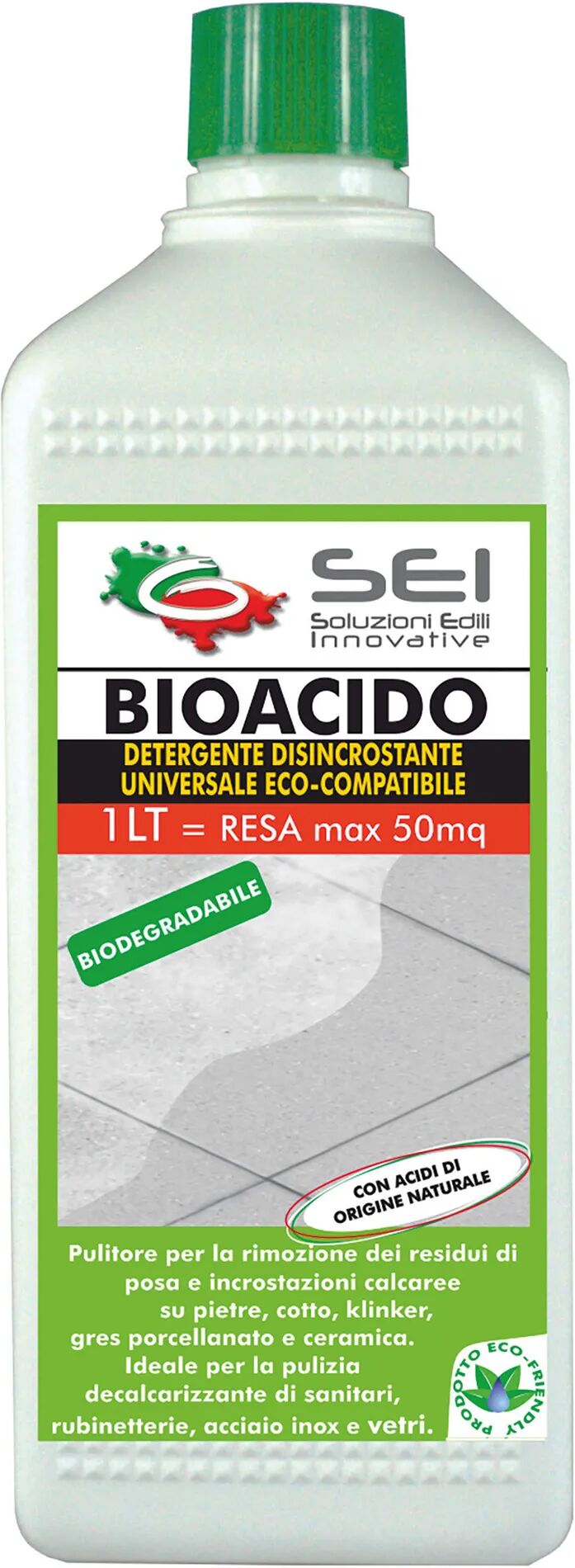 sei_soluzioni bioacido 1 l detergente acido disincrostante pronto uso