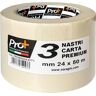 Pro+ KIT 3 NASTRI CARTA ADESIVA 9043  2,4 cm x 50 m