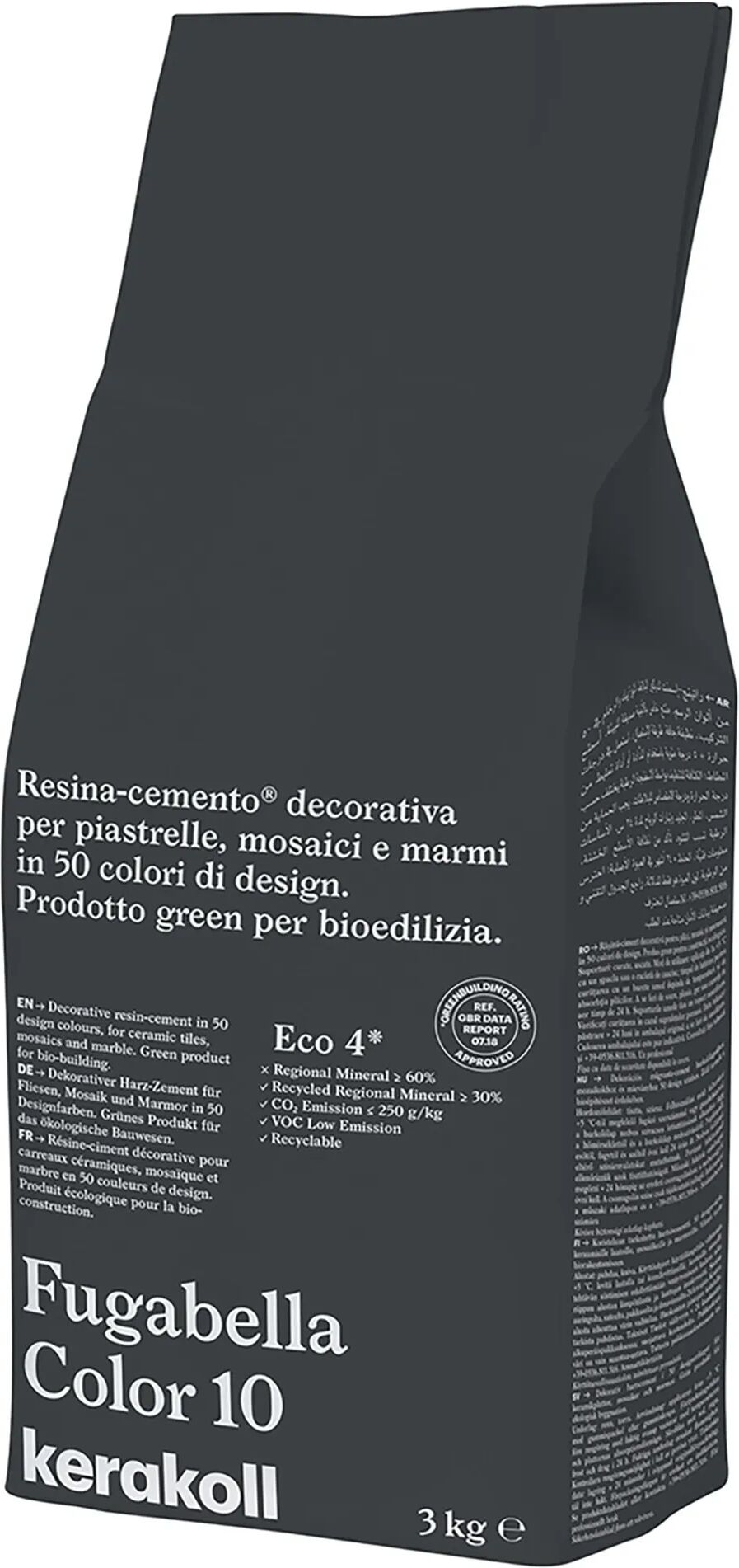 Kerakoll STUCCO FUGABELLA COLOR  10 3 Kg FUGA 0-20 mm USO INTERNO ED ESTERNO