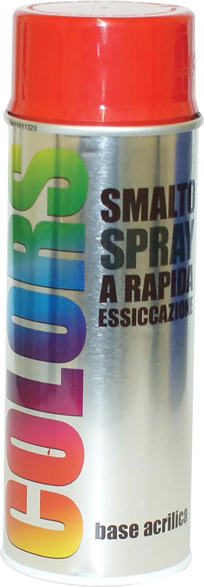 Motip SMALTO SPRAY COLORS  RAL 3000 ROSSO FUOCO 400 ml 2 - 4 m² CON 1 l