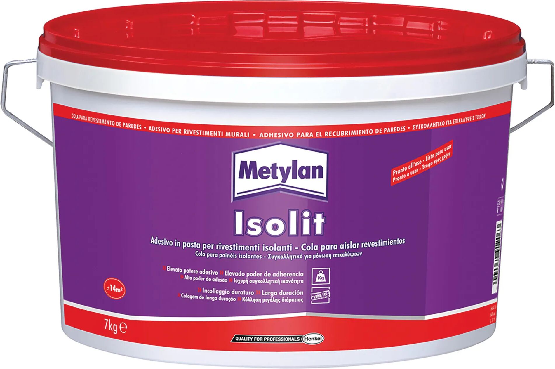 Metylan ADESIVO ISOLIT  7 kg PER RIVESTIMENTI ISOLANTI