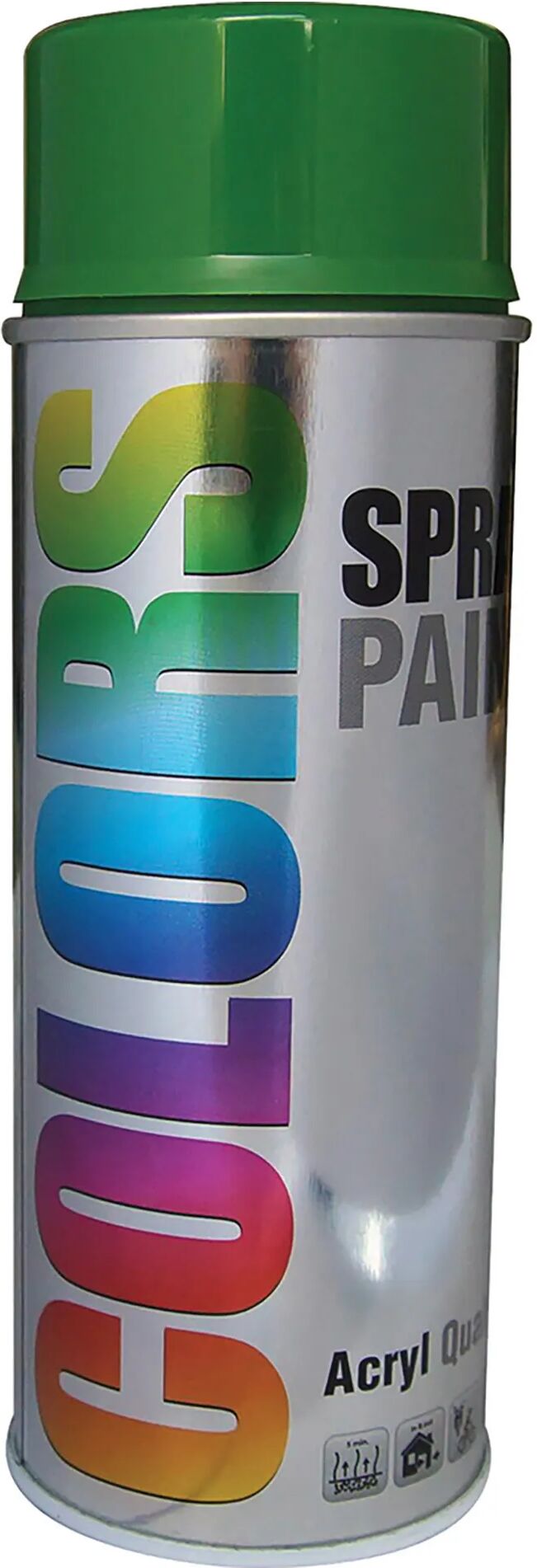 Motip SMALTO SPRAY COLORS  RAL 6001 VERDE SMERALDO 400 ml 2 - 4 m² CON 1 l