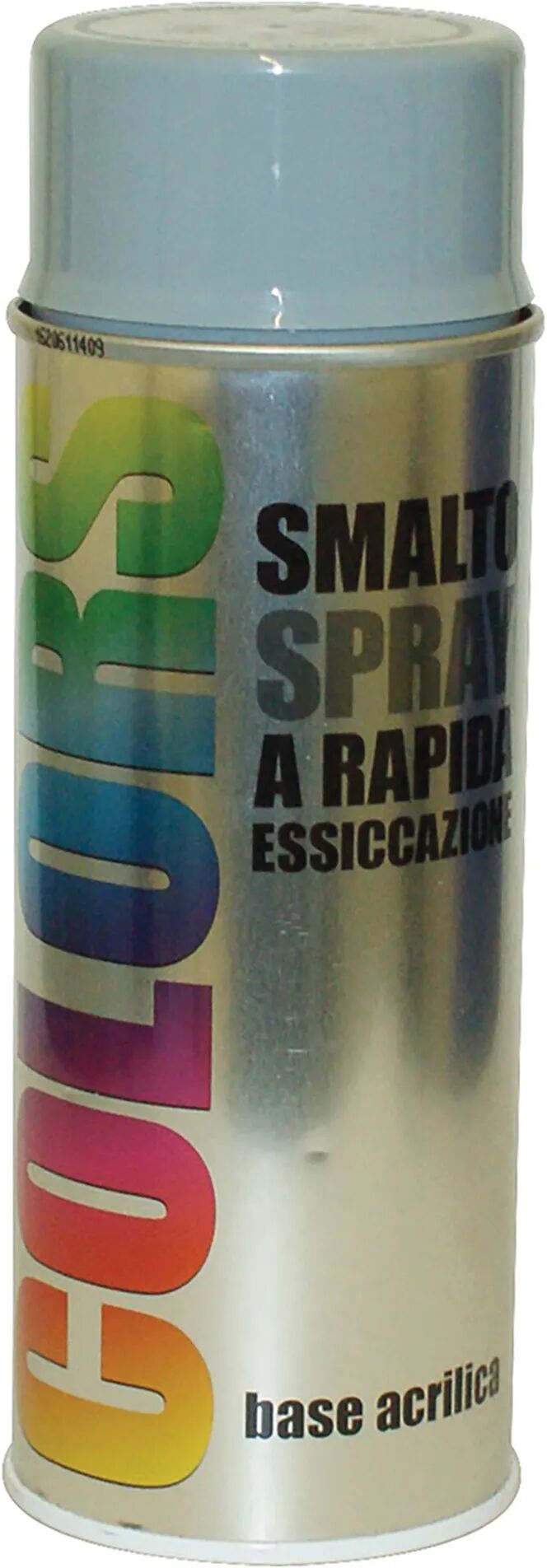 Motip SMALTO SPRAY COLORS  RAL 7001 GRIGIO ARGENTO 400 ml 2 - 4 m² CON 1 l