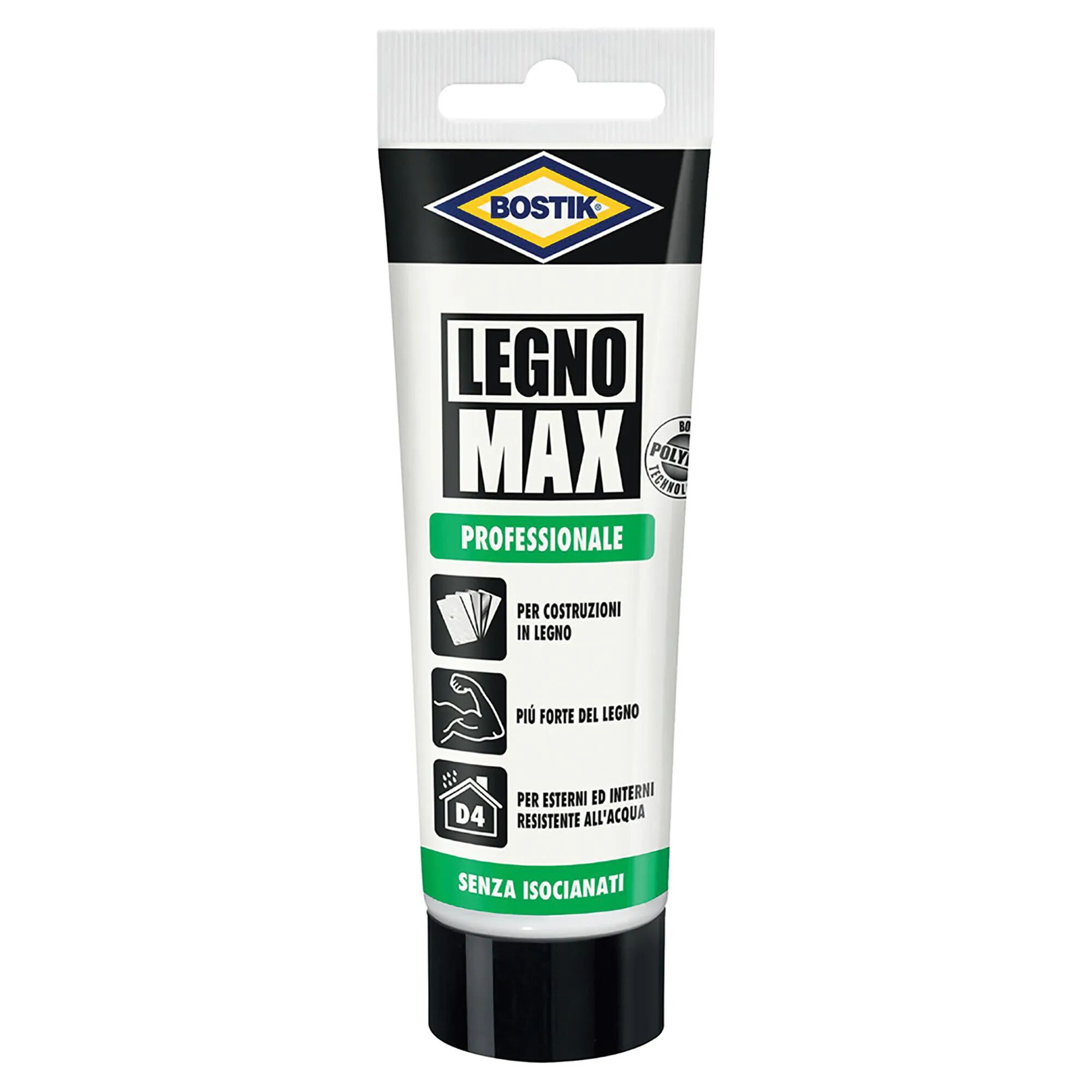 Bostik ADESIVO PROFESSIONALE LEGNO MAX  100g PER ESTERNI ED INTERNI SENZA ISOCIANATI