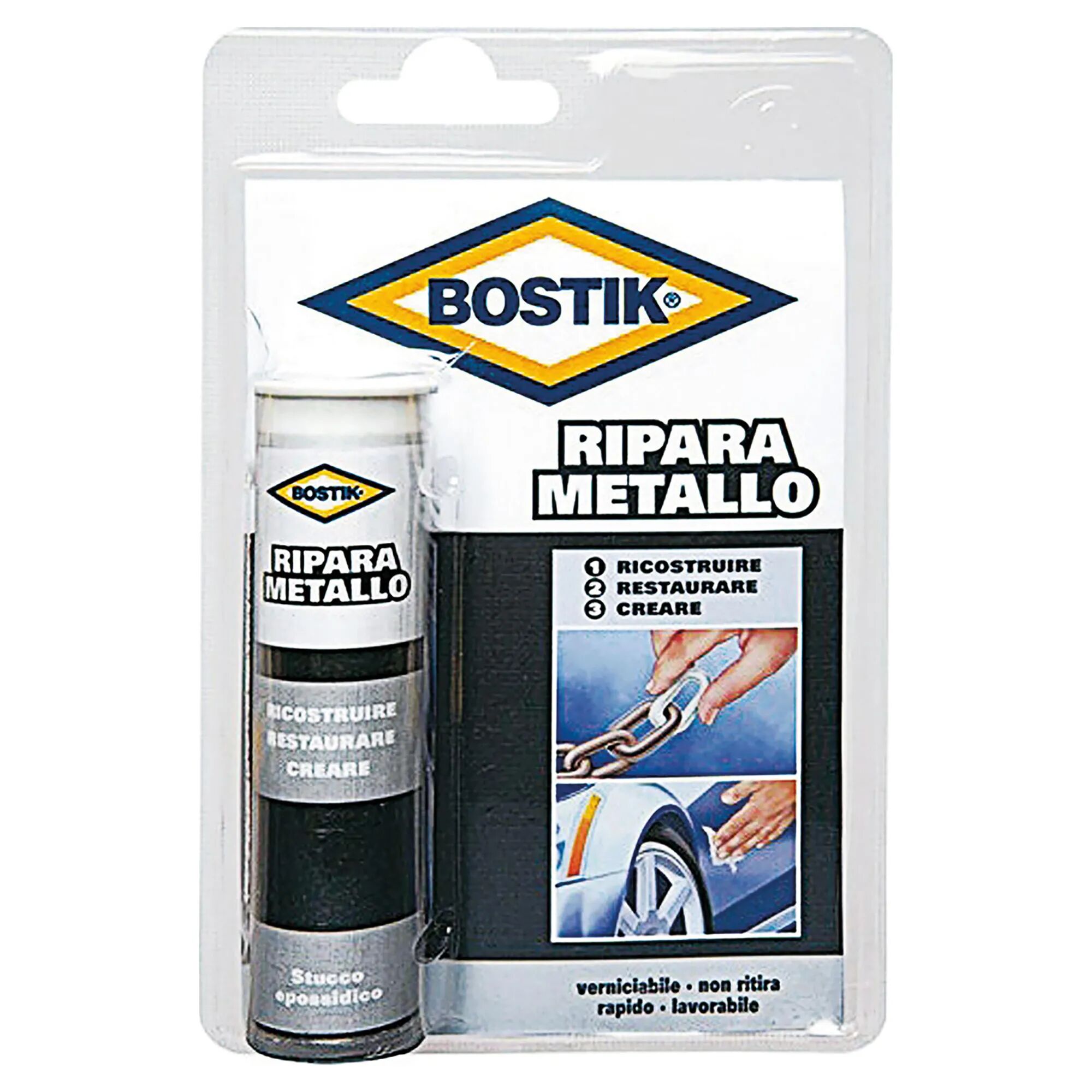 Bostik STUCCO EPOSSIDICO  56 g RIPARA METALLO