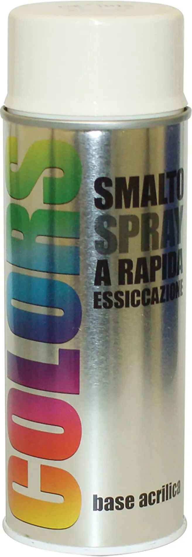 Motip SMALTO SPRAY COLORS  RAL 1013 BIANCO PERLA 400 ml 2 - 4 m² CON 1 l