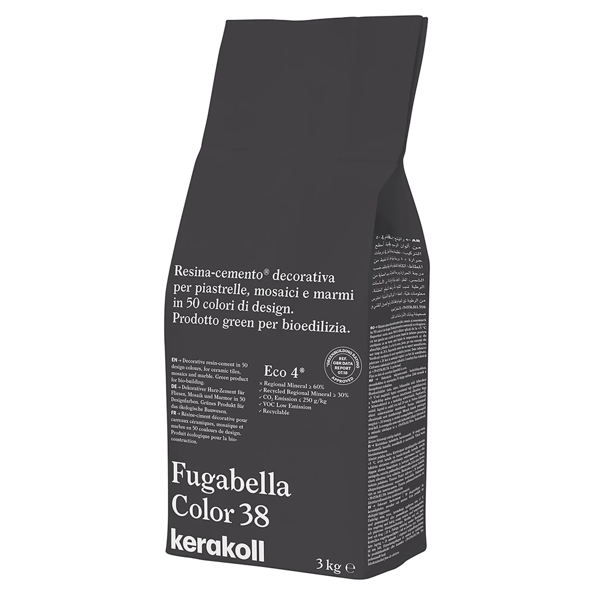 Kerakoll STUCCO FUGABELLA COLOR  38 3 Kg FUGA 0-20 mm USO INTERNO ED ESTERNO