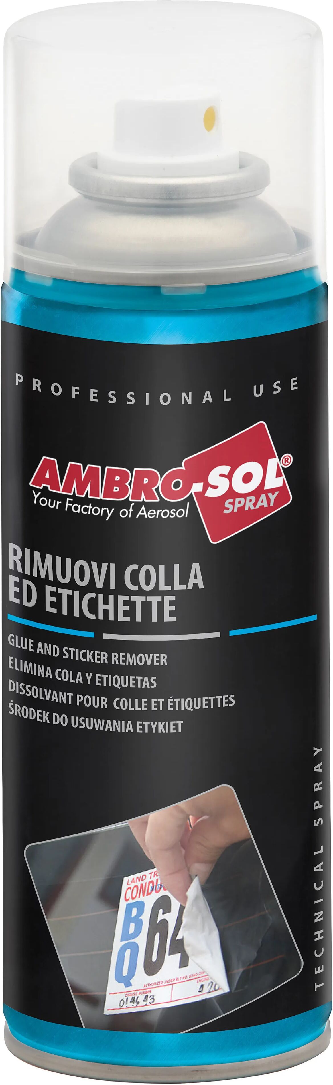 Ambrosol SPRAY  RIMUOVI COLLA E ETICHETTE 200 ml