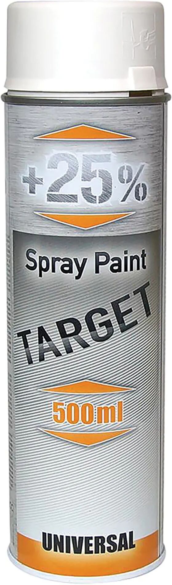 Motip SMALTO SPRAY SINTETICO  TARGET RAL9010 BIANCO OPACO 500 ml 2,5-3,5 m² CON 1 l