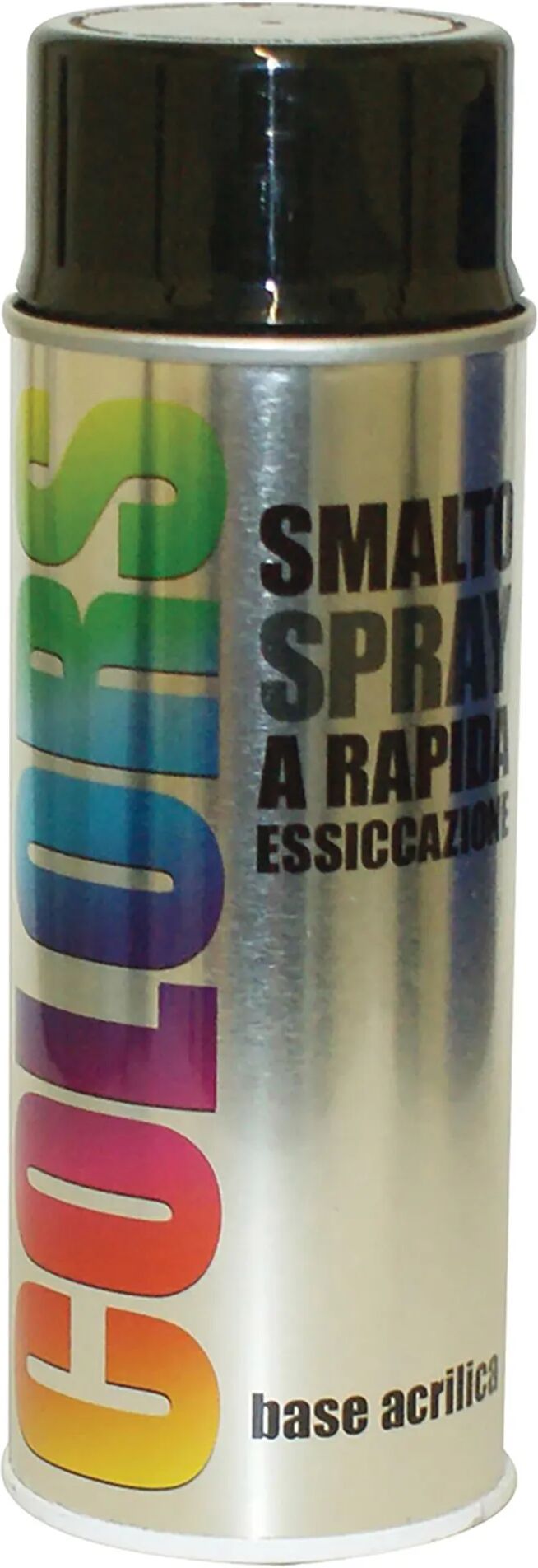 Motip SMALTO SPRAY COLORS  RAL 9005 NERO PROFONDO OPACO 400 ml 2 - 4 m² CON 1 l