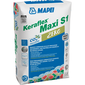 Mapei COLLA KERAFLEX MAXI S1-0 ZERO 25 Kg GRIGIO Mapei COLLA KERAFLEX MAXI S1-0 ZERO 25 Kg GRIGIO