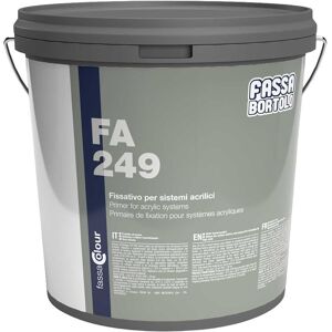 Fassa FONDO FISSATIVO ACRILICO FA 249 1 l ACQUA INTERNO ESTERNO 25 m² CON 1 l DA DILUIRE Fassa FONDO FISSATIVO ACRILICO FA 249 1 l ACQUA INTERNO ESTERNO 25 m² CON 1 l DA DILUIRE