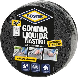Bostik NASTRO GOMMA LIQUIDA 5 m x 75 mm SIGILLA PROTEGGE E RIPARA Bostik NASTRO GOMMA LIQUIDA 5 m x 75 mm SIGILLA PROTEGGE E RIPARA