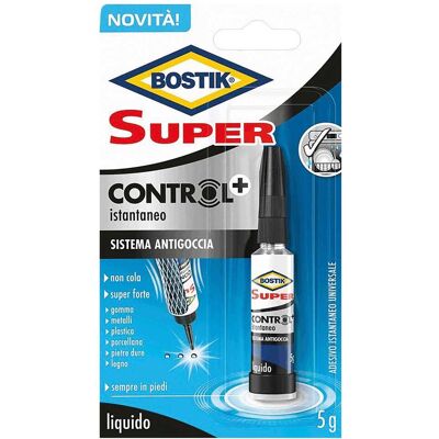 Bostik ADESIVO LIQUIDO CONTROL 5 g CON SISTEMA ANTIGOCCIA Bostik ADESIVO LIQUIDO CONTROL 5 g CON SISTEMA ANTIGOCCIA