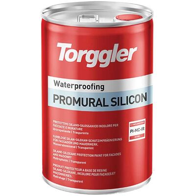 Torggler IDROFOBIZZANTE PROMURAL S 1 l INCOLORE E IDROREPELLENTE IDEALE IN AMBIENTI MARINI Torggler IDROFOBIZZANTE PROMURAL S 1 l INCOLORE E IDROREPELLENTE IDEALE IN AMBIENTI MARINI