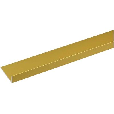Arcansas ANGOLARE ALLUMINIO ANODIZZATO 16x11x1 mm 1 m ORO LUCIDO Arcansas ANGOLARE ALLUMINIO ANODIZZATO 16x11x1 mm 1 m ORO LUCIDO
