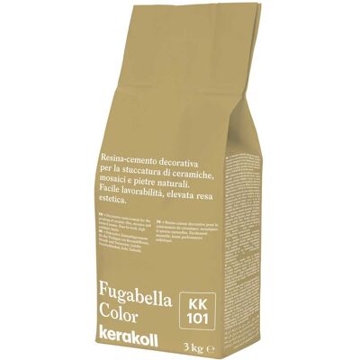 Tecnomat STUCCO FUGABELLA COLOR KERAKOLL KK 101 3kg FUGA 0-20 mm USO INTERNO ED ESTERNO Tecnomat STUCCO FUGABELLA COLOR KERAKOLL KK 101 3kg FUGA 0-20 mm USO INTERNO ED ESTERNO