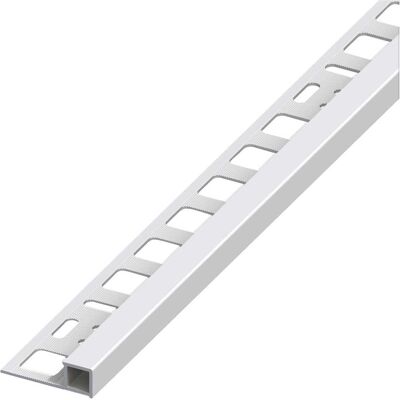 Alfer Aluminium PROFILO QUADRATO 10 mm ALLUMINIO ARGENTO 2,5 m Alfer Aluminium PROFILO QUADRATO 10 mm ALLUMINIO ARGENTO 2,5 m